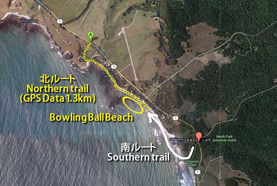 s-Bowling Ball Beach Map